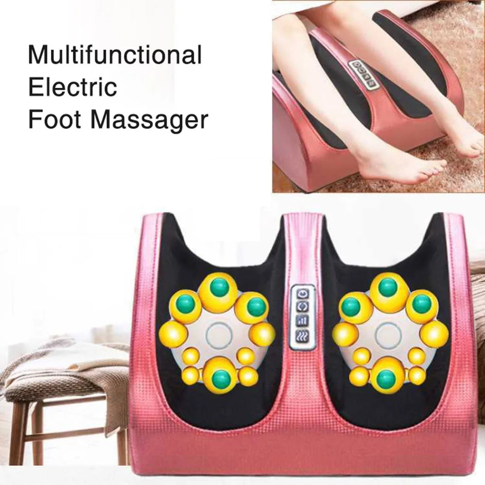 Shiatsu Foot Massager with Heat – Deep Kneading Relaxation Therapy