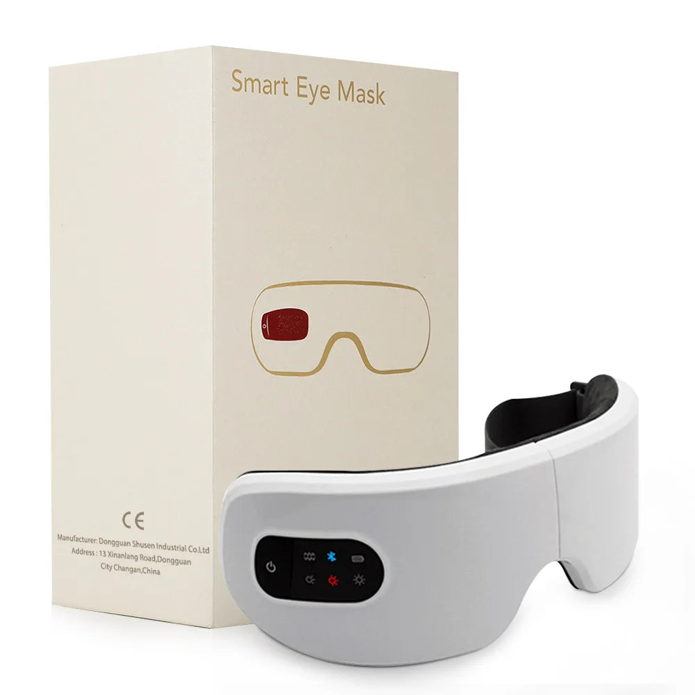 Easy Relax™ Smart Eye Massager – Heat & Air-Pressure Therapy for Tired Eyes
