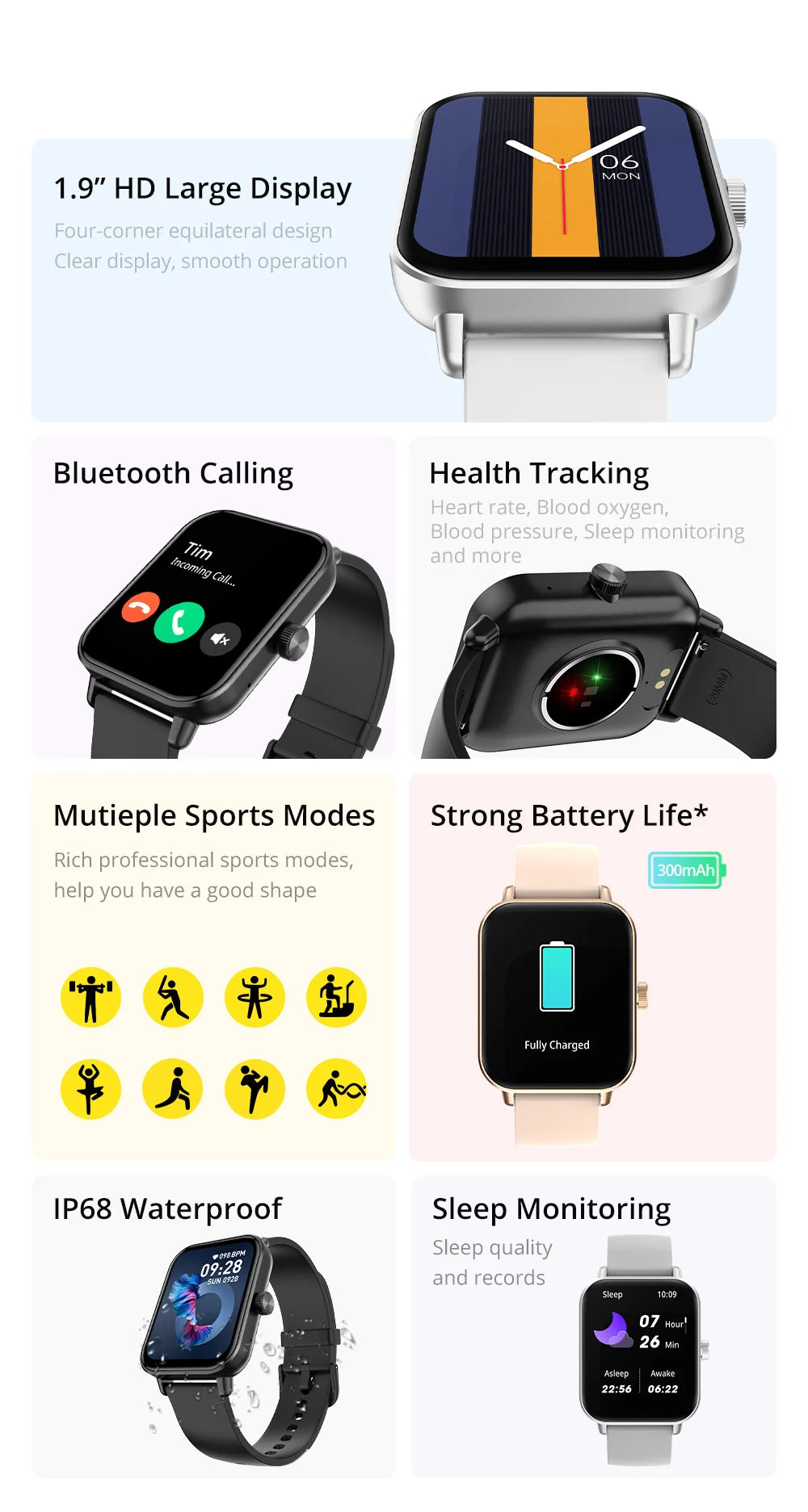 COLMI P81 Smart Watch | Voice Calling & Fitness Tracker | Finds Easy