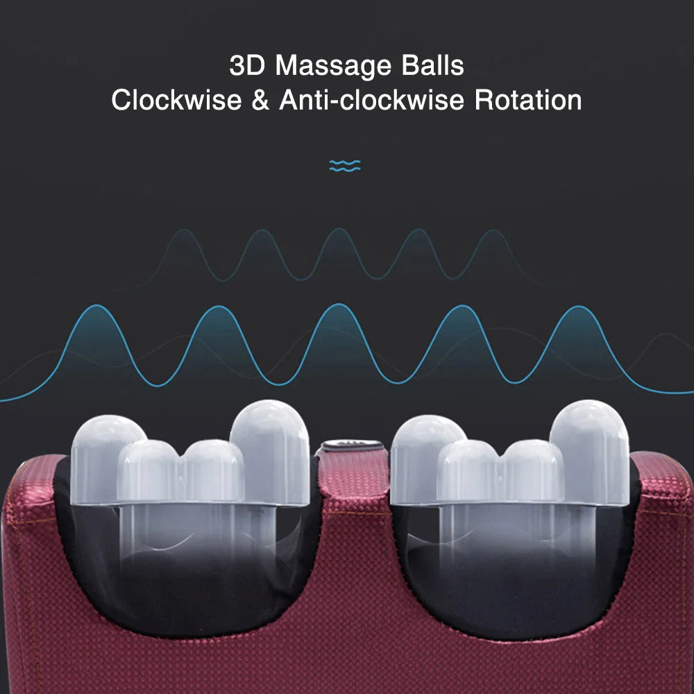 Shiatsu Foot Massager with Heat – Deep Kneading Relaxation Therapy