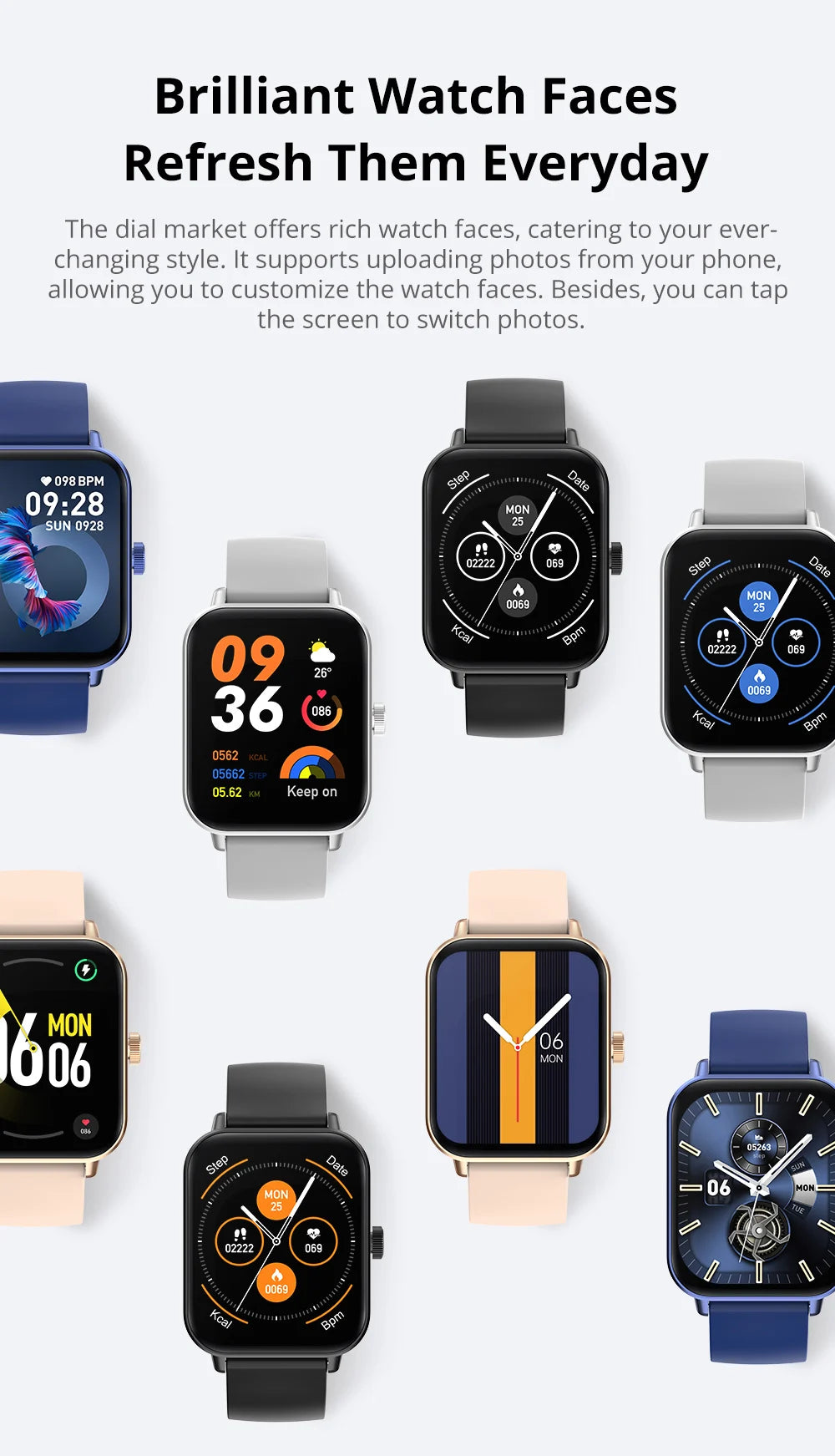 COLMI P81 Smart Watch | Voice Calling & Fitness Tracker | Finds Easy
