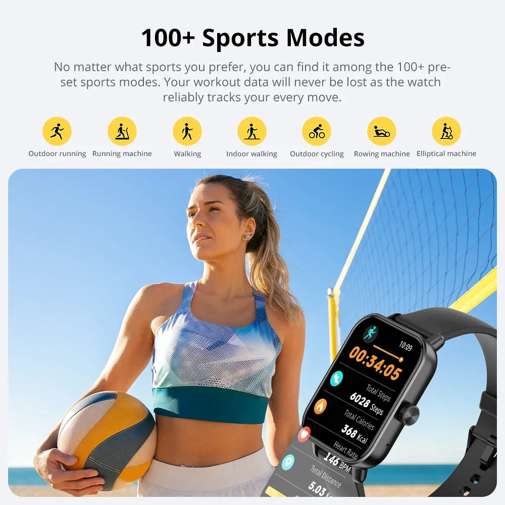 COLMI P81 Smart Watch | Voice Calling & Fitness Tracker | Finds Easy