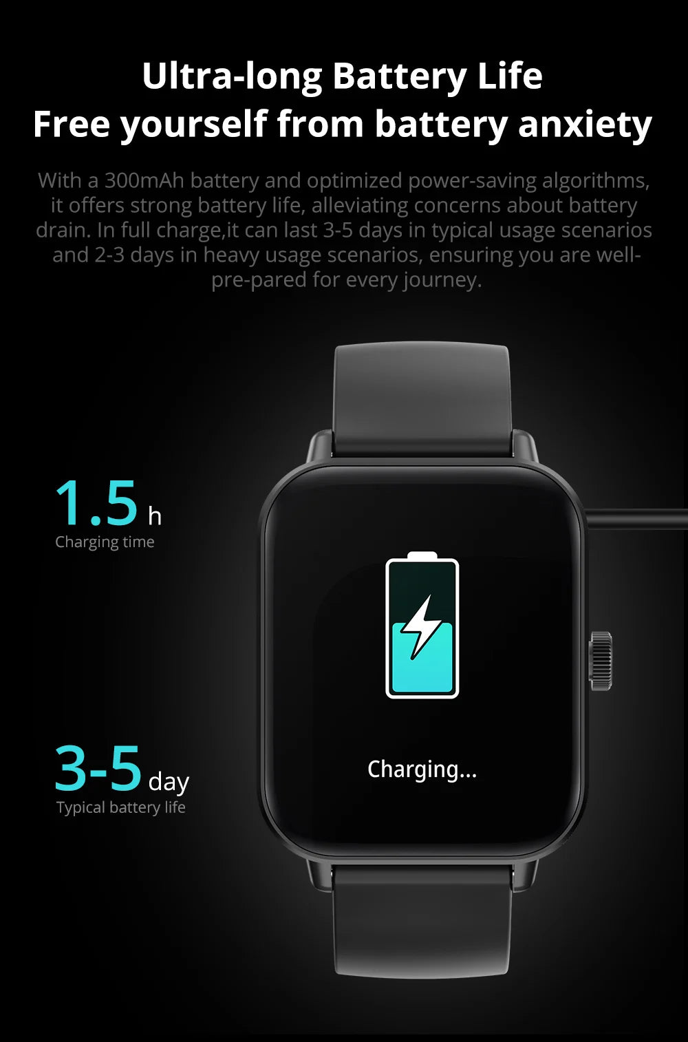 COLMI P81 Smart Watch | Voice Calling & Fitness Tracker | Finds Easy